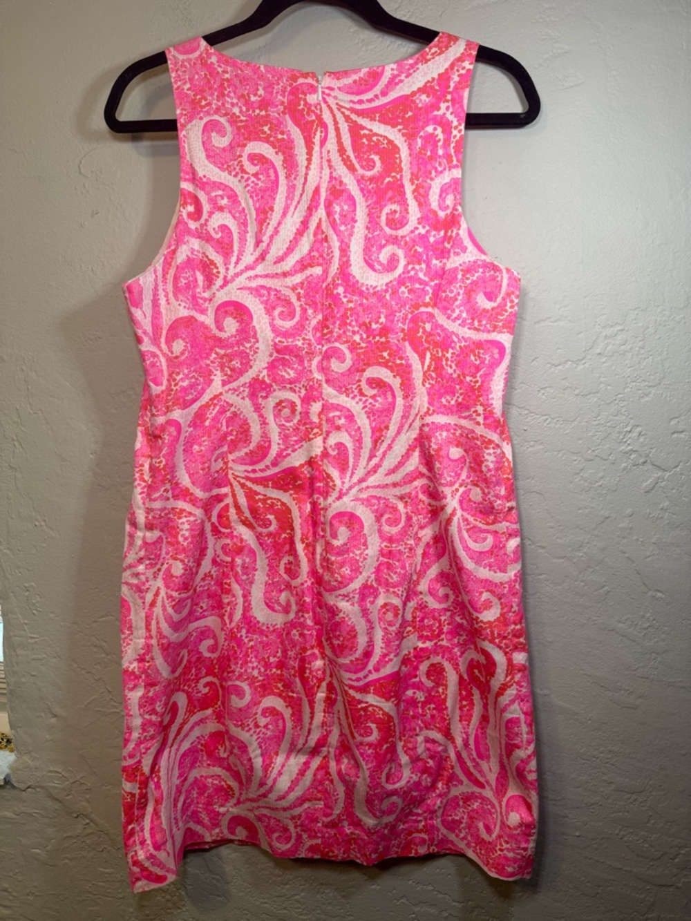 Lilly Pulitzer Ryder Pink Pout PBJ Print Lace Front Shift Dress - Picture 6 of 9